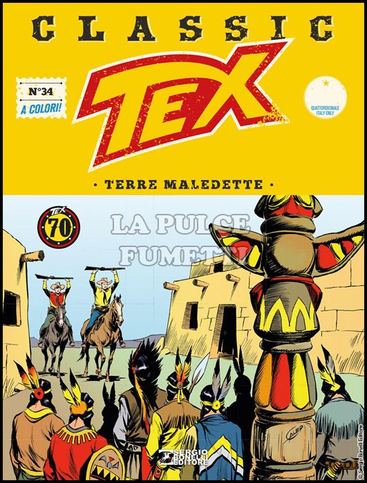 TEX CLASSIC #    34: TERRE MALEDETTE